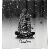 Stardust-reflecties Douchegordijn (Voorkant)