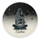 Stardust-reflecties Keramische Knop (Voorkant)