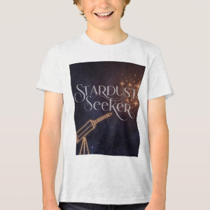 Stardust Seeker Astronomie en ruimteverkenning Tri-Blend Shirt
