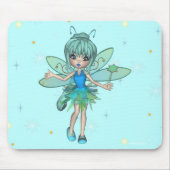 Stardust Sparkle Fairy Mousepad Muismat (Voorkant)