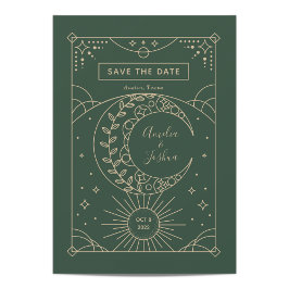 Stardust Wedding Photo Save the Date