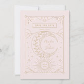 Stardust Wedding Photo Save the Date (Voorkant)