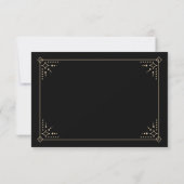 Stardust Wedding RSVP-kaart RSVP Kaartje (Achterkant)