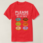 Stare Donuts Grapic Si Pack Funny Wor T-shirt (Design voorkant)