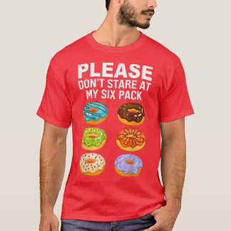 Stare Donuts Grapic Si Pack Funny Wor T-shirt