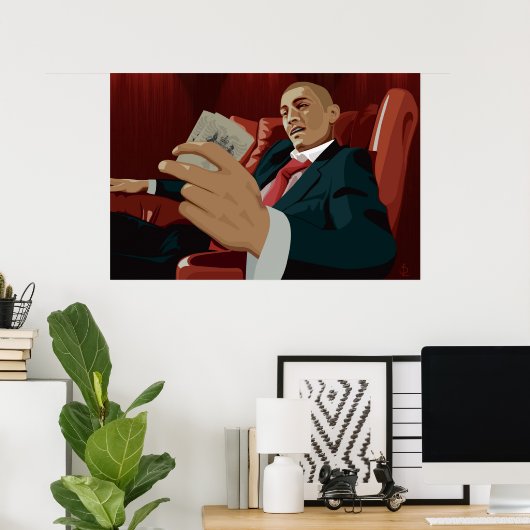 Stare neer poster (Thuiskantoor)