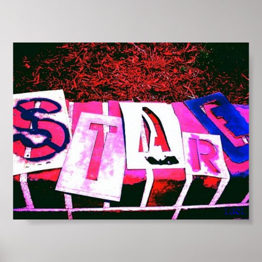 Stare Poster (Voorkant)