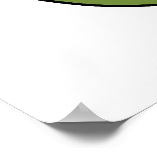 Stare-vocado Funny Avocado Pun Poster (Hoek)