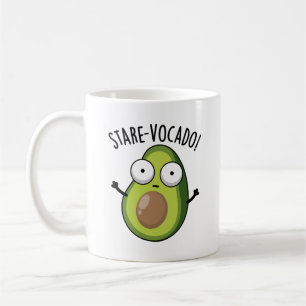 Stare-vocado Grappige Avocado Puns Koffiemok
