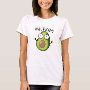 Stare-vocado Grappige Avocado Puns T-shirt