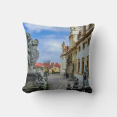 Staren met stenen engelen in de Loreto Prague-kerk Kussen (Voorkant)