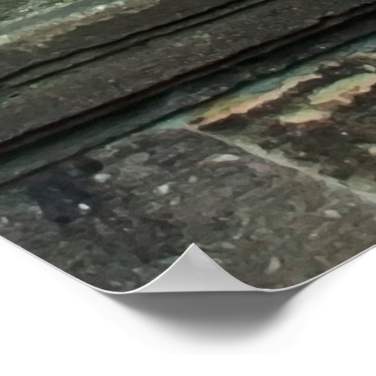 Staren met stenen engelen in de Loreto Prague-kerk Poster (Hoek)