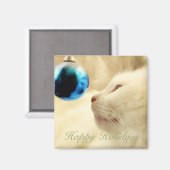 staren op een blauwe ster magneet (Voorkant / Achterkant)