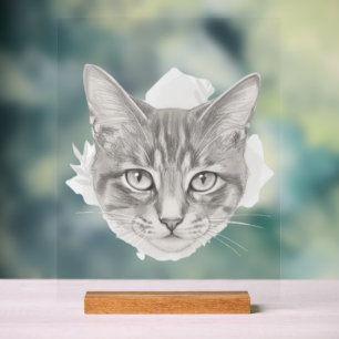 Starend in je ziel acryl bord