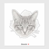 Starend In Je Ziel Sticker (Vel)