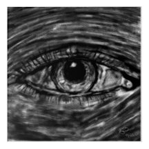 Starend Oog Digitale Kunst
