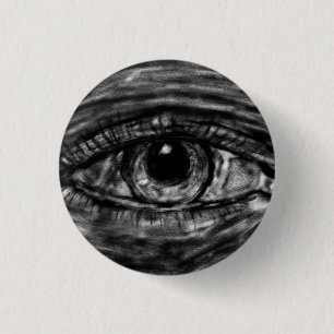 Starend Oog Ronde Button 3,2 Cm