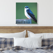 starende mus canvas afdruk (Insitu (Slaapkamer))