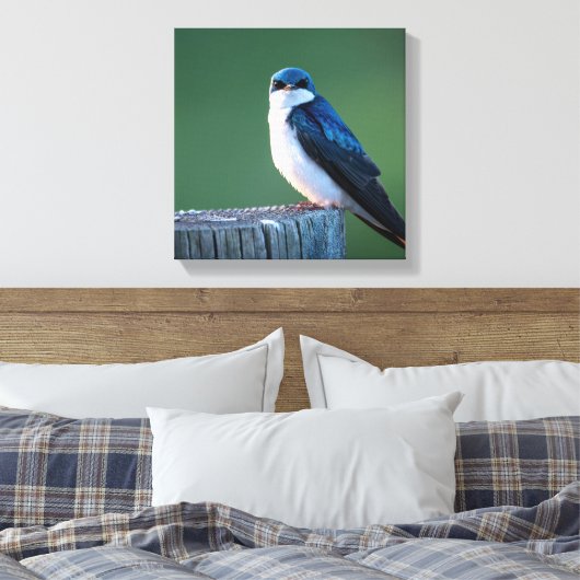 starende mus canvas afdruk (Insitu (Slaapkamer))