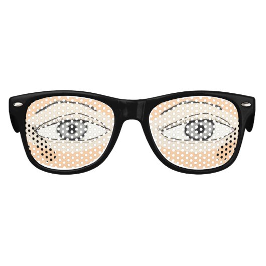 starende ogen kinder zonnebril (Voorkant)