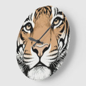 Starende Tijger Gezicht, Tijger Grote Klok (Hoek)