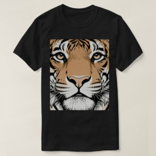 Starende Tijger Gezicht, Tijger T-shirt