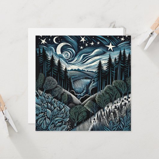 Starfall Kaart (Voorkant / Achterkant in situ)