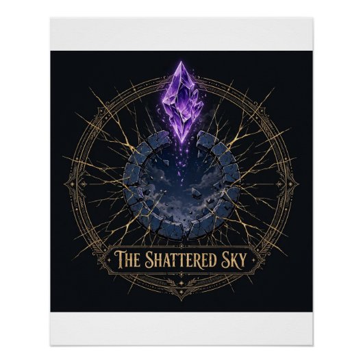 Starfall Shard Embleem - Kunstposter Perfect Poster (Voorkant)