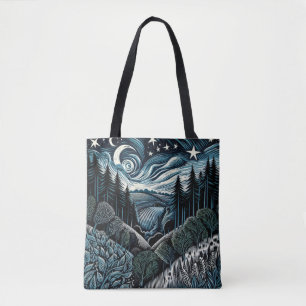 Starfall Tote Bag