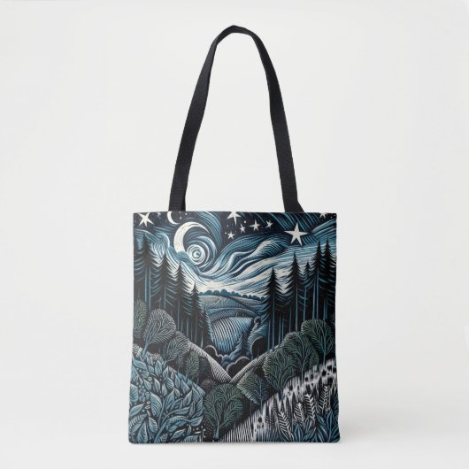 Starfall Tote Bag (Voorkant)