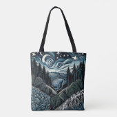 Starfall Tote Bag (Achterkant)