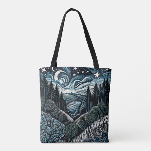 Starfall Tote Bag (Achterkant)