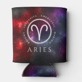 Starfield Aries Western Zodiac Blikjeskoeler (Achterkant)