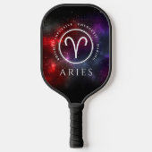 Starfield Aries Western Zodiac Pickleball Paddle (Voorkant)