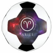 Starfield Aries Western Zodiac Voetbal (Voorkant)