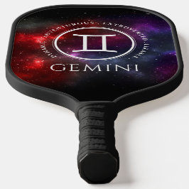 Starfield Gemini Twins Westerne Zodiac Pickleball Paddle