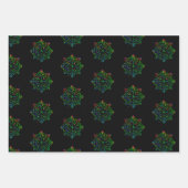 Starfield Kaleidoscope-ontwerp Inpakpapier Vel (Voorkant 2)