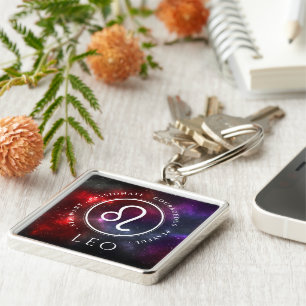 Starfield Leo Lion Westerne dierentuin Sleutelhanger