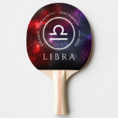 Starfield Libra Scales Westerne Zodiac Tafeltennisbatje (Voorkant)