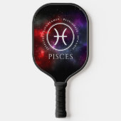 Starfield Pisces Fish Western Zodiac Pickleball Paddle (Voorkant)