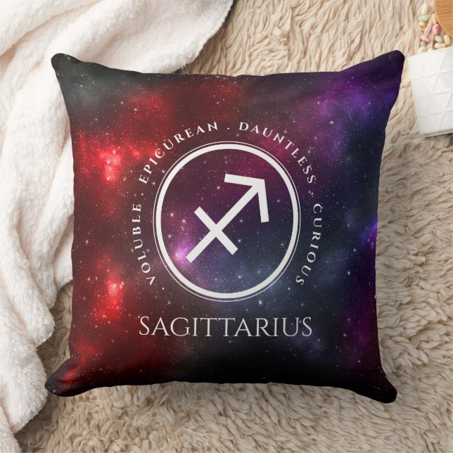 Starfield Sagittarius Archer Western Zodiac Kussen (Deken)