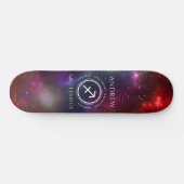 Starfield Sagittarius Archer Western Zodiac Persoonlijk Skateboard (Horizontaal)