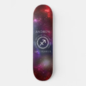 Starfield Sagittarius Archer Western Zodiac Persoonlijk Skateboard (Voorkant)