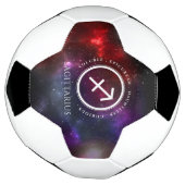 Starfield Sagittarius Archer Western Zodiac Voetbal (Gedraaid)
