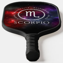 Starfield Scorpio Scorpion Western Zodiac Pickleball Paddle