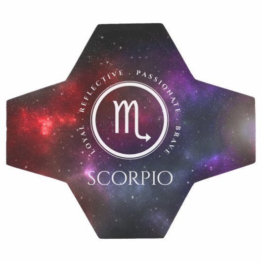 Starfield Scorpio Scorpion Western Zodiac Voetbal (Enkel)