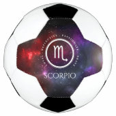 Starfield Scorpio Scorpion Western Zodiac Voetbal (Voorkant)