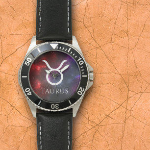 Starfield Taurus Bull Westerne dierentuin Horloge