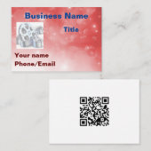 Starfield Visitekaartje (Voorkant / Achterkant)