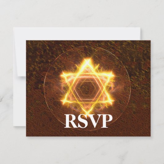 Starfire Bar/Bat Mitzvah RSVP (Voorkant)